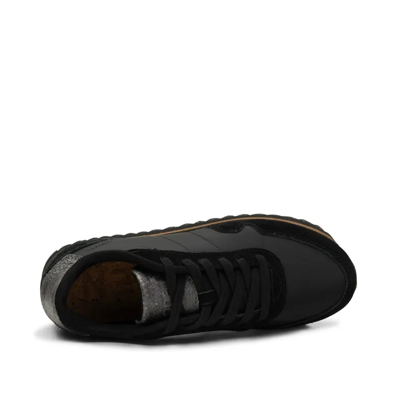 Woden Nora III Leather Plateau Black (WL1753 020)