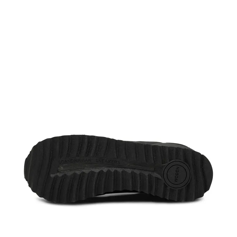 Woden Nora III Leather Plateau Black (WL1753 020)