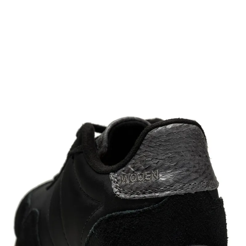 Woden Nora III Leather Plateau Black (WL1753 020)