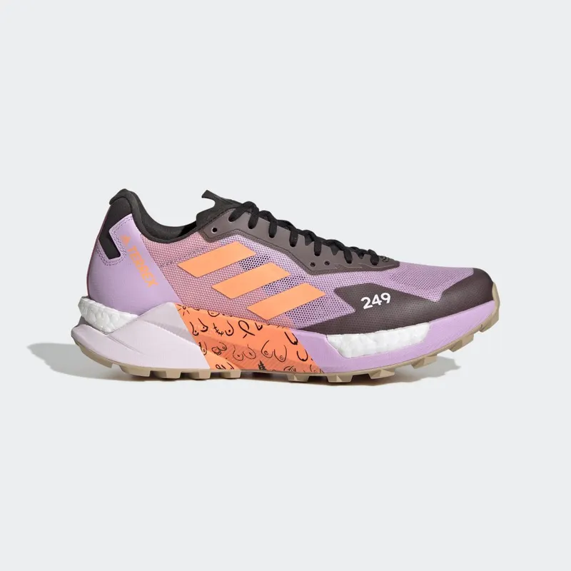 adidas TERREX AGRAVIC ULTRA BCA TRAIL RUNNING SCHOENEN Bliss Lilac / Beam Orange / Pulse Magenta (GZ1918)