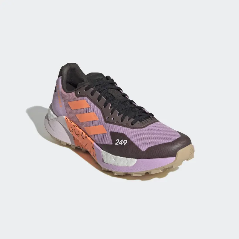 adidas TERREX AGRAVIC ULTRA BCA TRAIL RUNNING SCHOENEN Bliss Lilac / Beam Orange / Pulse Magenta (GZ1918)