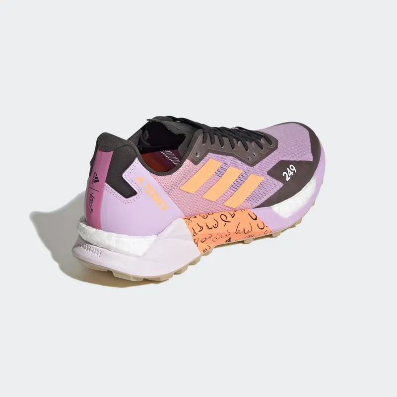 adidas TERREX AGRAVIC ULTRA BCA TRAIL RUNNING SCHOENEN Bliss Lilac / Beam Orange / Pulse Magenta (GZ1918)