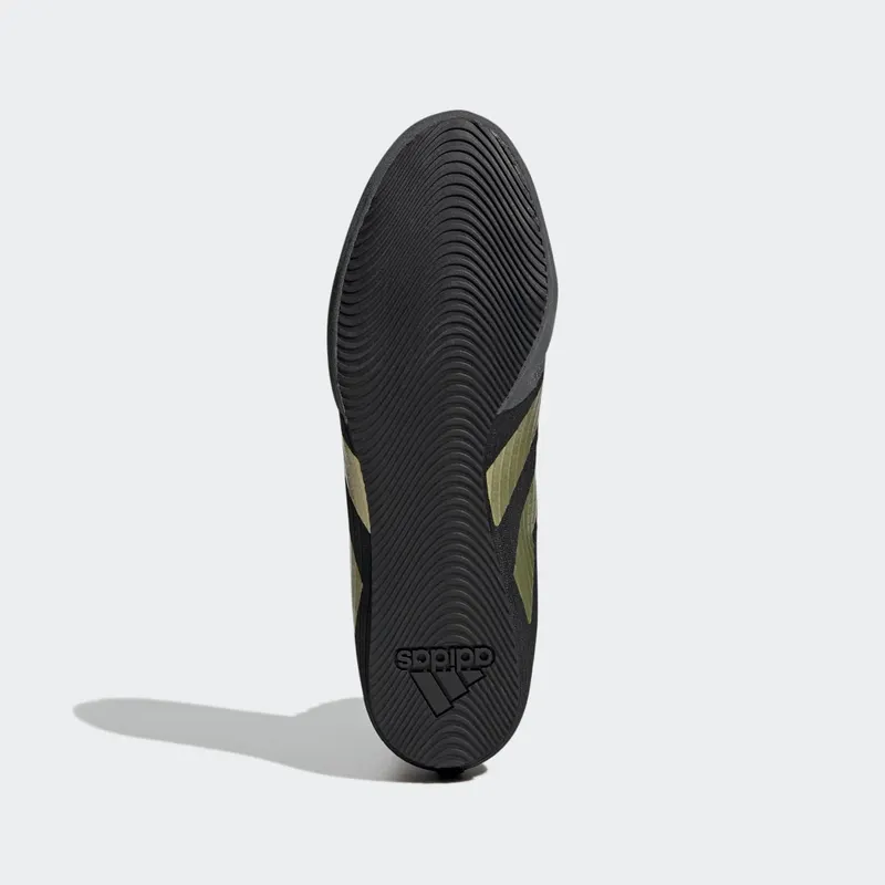 adidas Box Hog 4 Core Black / Gold Metallic / Grey Six (GZ6116)