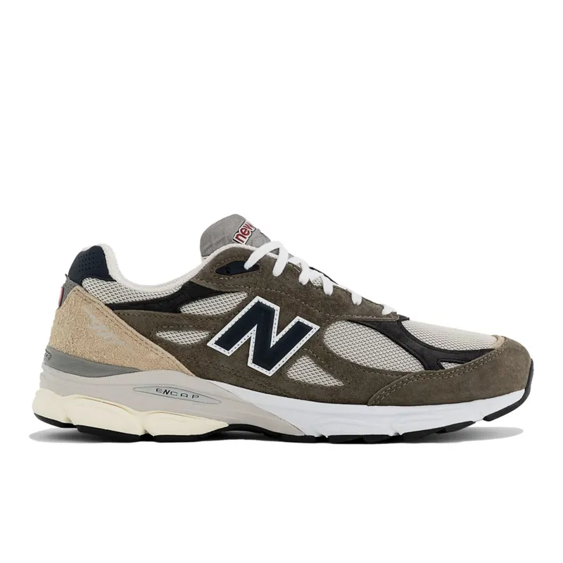 New Balance MADE in USA 990v3 Grey / Blue (MR990V3-39738)