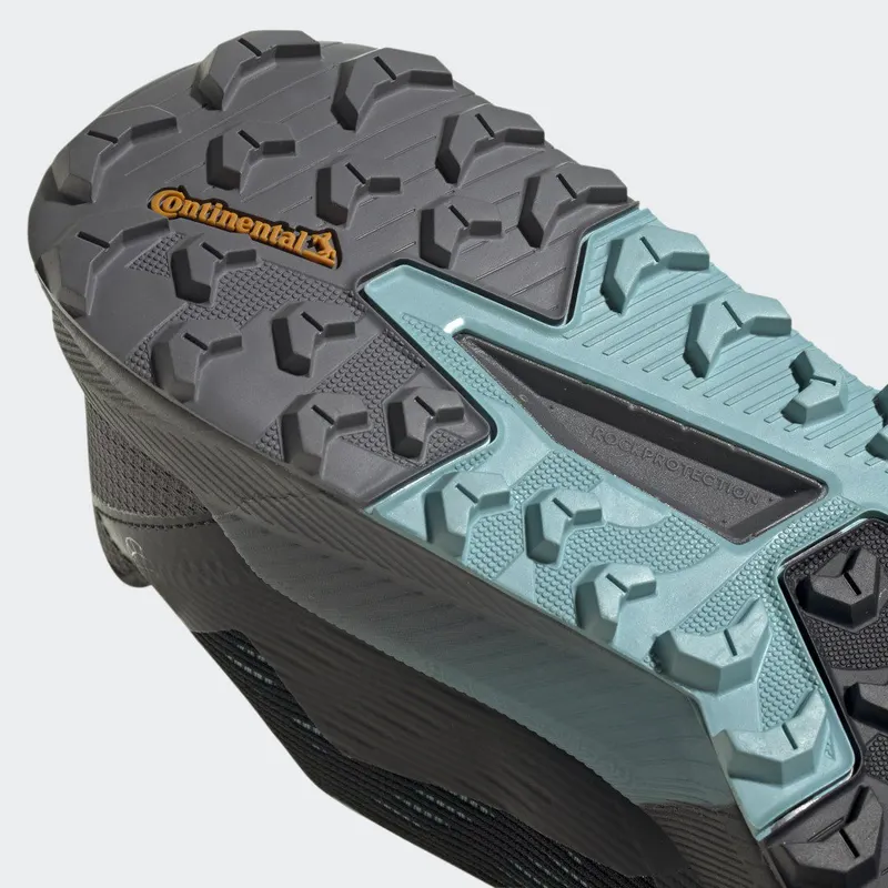 adidas Terrex Agravic Flow 2.0 GORE-TEX Trail Running Core Black / Grey Six / Mint Ton (H03382)