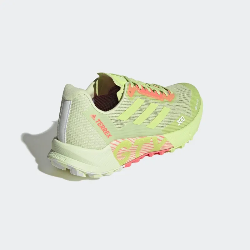adidas Terrex Agravic Flow 2.0 GORE-TEX Trail Running Almost Lime / Pulse Lime / Turbo (H03383)