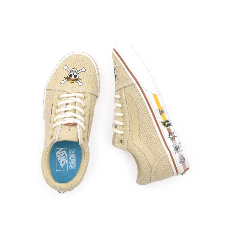 VANS Vans X One Piece Old Skool Kinderschoenen Beige (VN0005WVBMB)