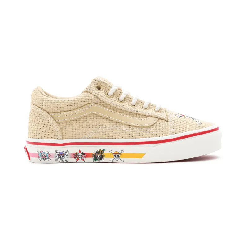 VANS Vans X One Piece Old Skool Kinderschoenen Beige (VN0005WVBMB)