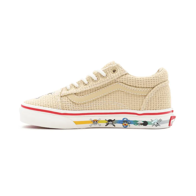 VANS Vans X One Piece Old Skool Kinderschoenen Beige (VN0005WVBMB)