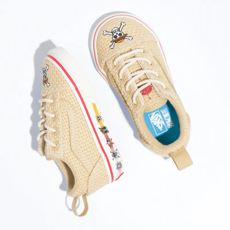 VANS Vans X One Piece Old Skool Met Elastische Veters Beige (VN0A4TZOBMB)
