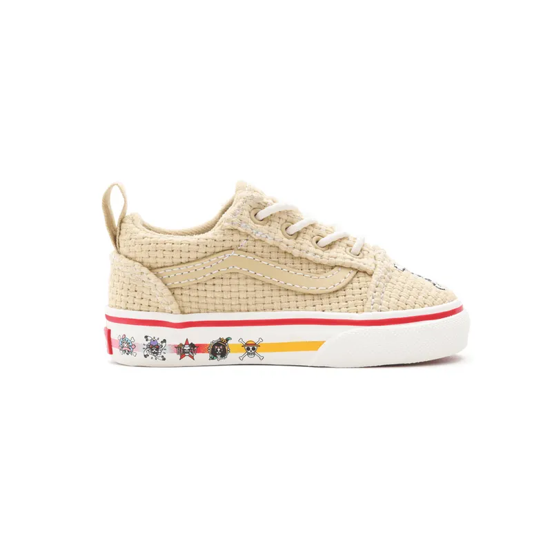 VANS Vans X One Piece Old Skool Met Elastische Veters Beige (VN0A4TZOBMB)