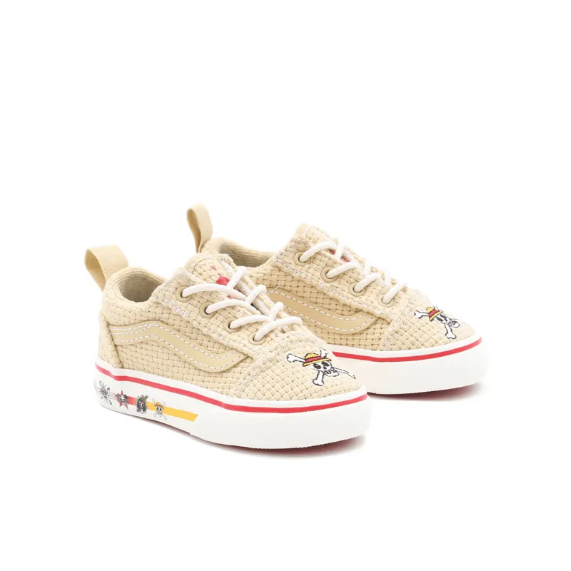 VANS Vans X One Piece Old Skool Met Elastische Veters Beige (VN0A4TZOBMB)