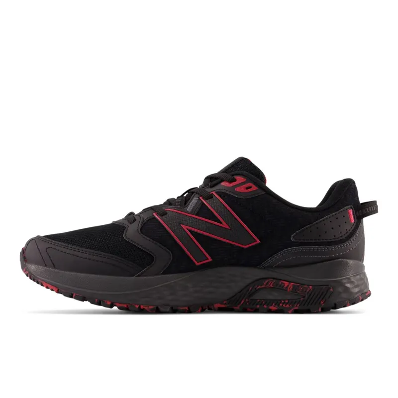 New Balance 410v7 Black / Electric Red / Magnet (MT410V7-39994)