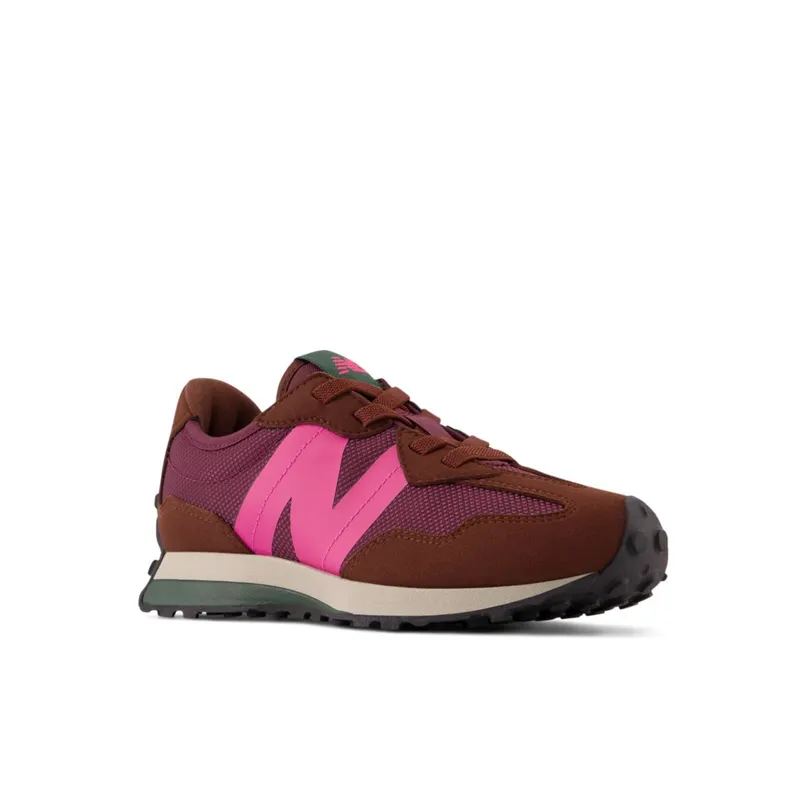 New Balance 327 Bungee Lace Rich Earth / Hi-pink (PH327V1-40653)