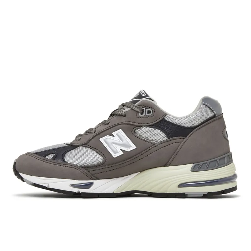 New Balance MADE in UK 991 Castlerock / Navy / White (WL991V1-39535)