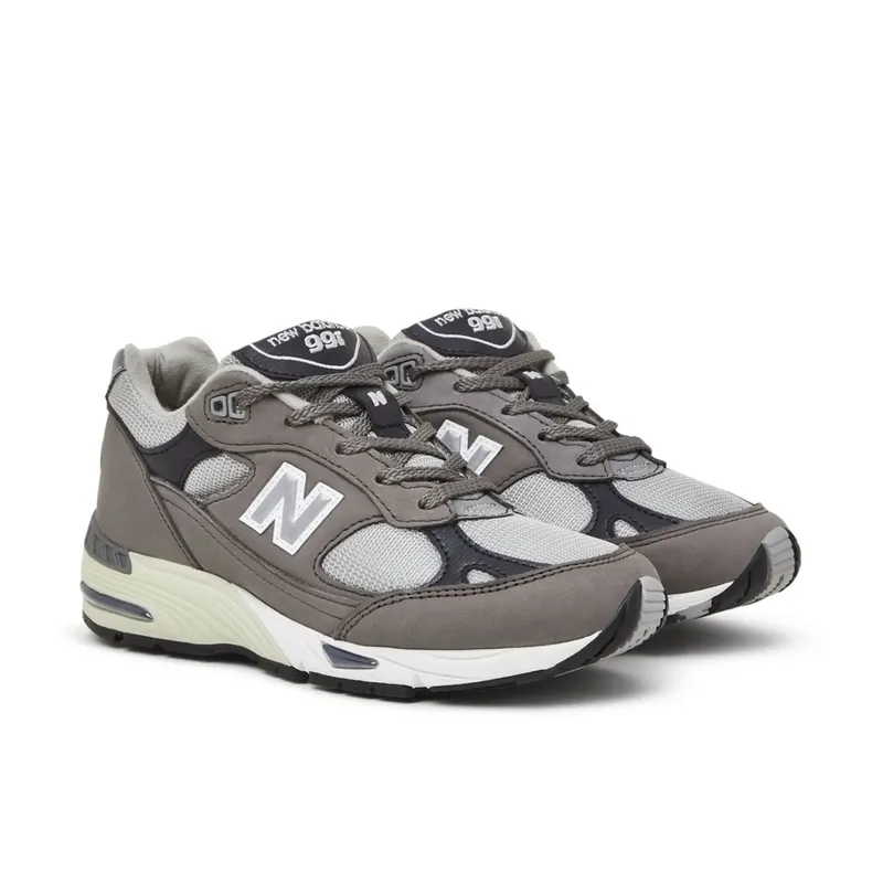 New Balance MADE in UK 991 Castlerock / Navy / White (WL991V1-39535)