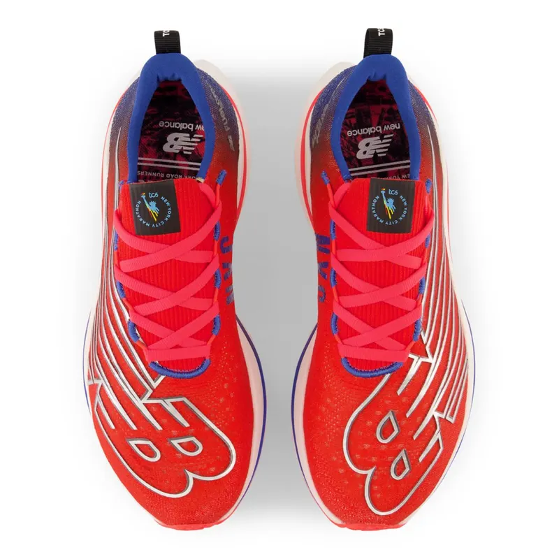 New Balance NYC Marathon Fuel Cell SC Elite V3 Electric Red / Cobalt (WRCELV3-42536)
