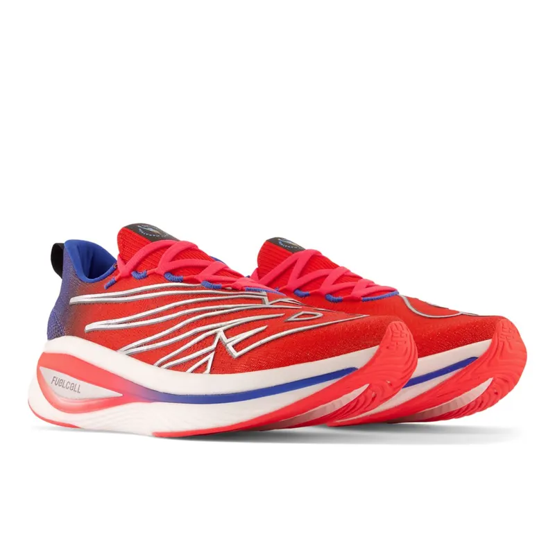 New Balance NYC Marathon Fuel Cell SC Elite V3 Electric Red / Cobalt (WRCELV3-42536)