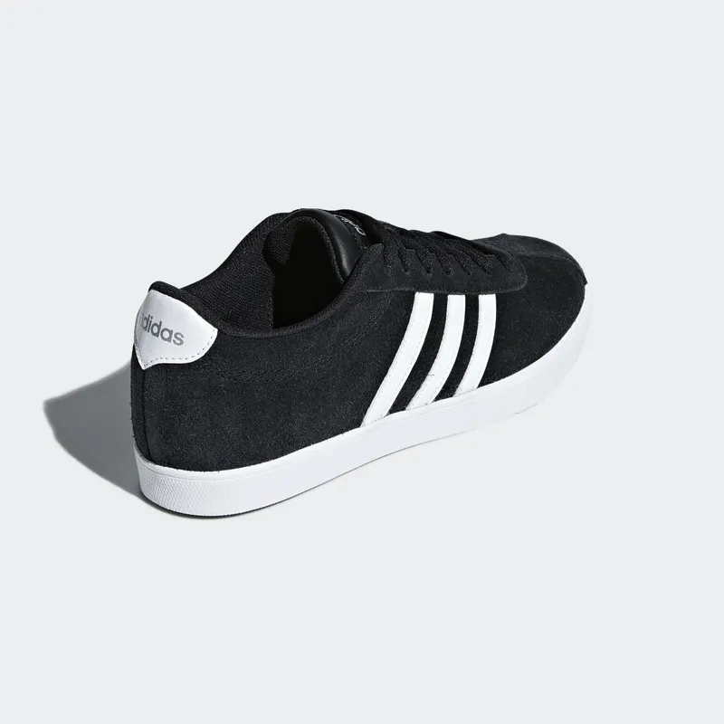 adidas Courtset Core Black / Cloud White / Matte Silver (B44619)