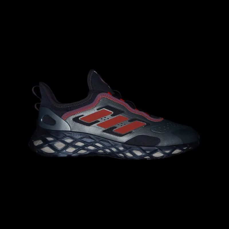adidas Web BOOST Running Sportswear Lifestyle Magic Grey Met / Impact Orange / Shadow Navy (GZ6444)