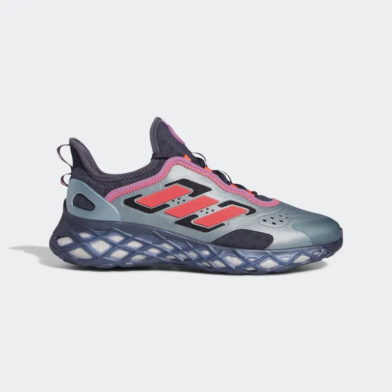 adidas Web BOOST Running Sportswear Lifestyle Magic Grey Met / Impact Orange / Shadow Navy (GZ6444)