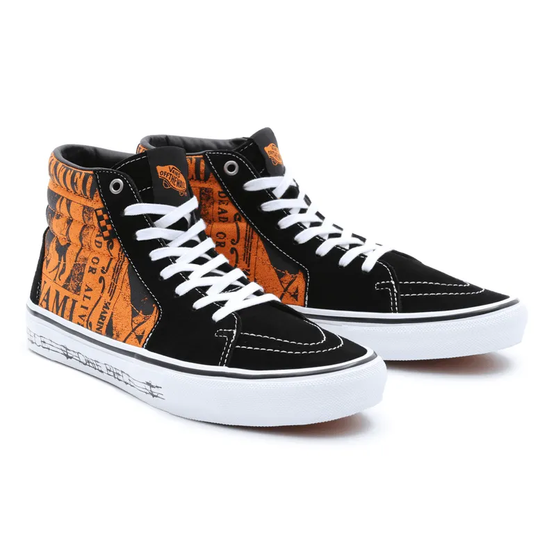 VANS Vans X One Piece Skate Sk8-hi Oranje (VN0A5FCCORA)