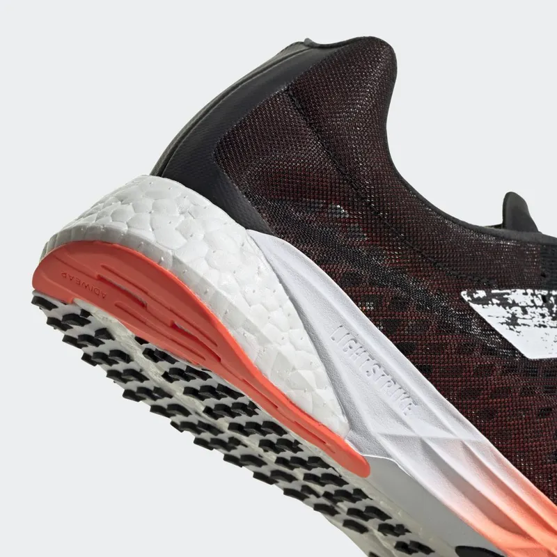 adidas Adizero Pro Core Black / Cloud White / Signal Coral (FW9604)