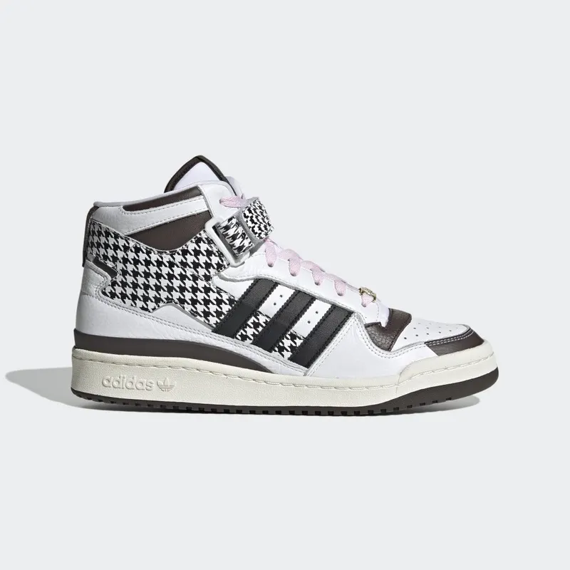 adidas Forum Mid Cloud White / Core Black / Dark Brown (FZ6587)
