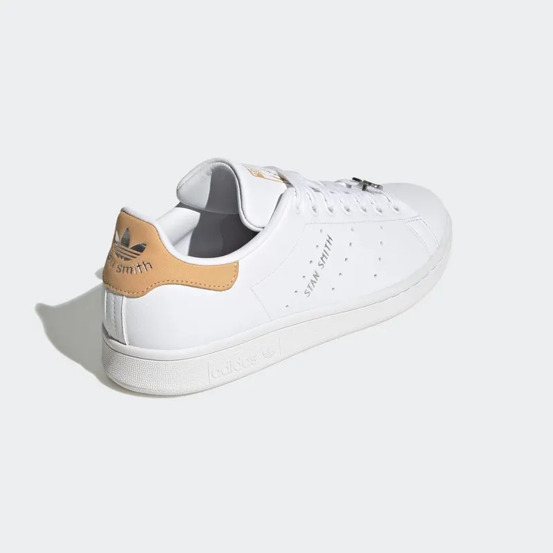 adidas Stan Smith Cloud White / Acid Orange / Silver Metallic (GW4241)