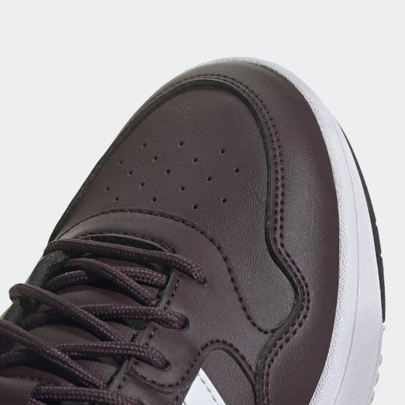 adidas Hoops 3.0 Mid Lifestyle Basketball Classic Winterschoenen Shadow Maroon / Cloud White / Legend Ink (GW6703)