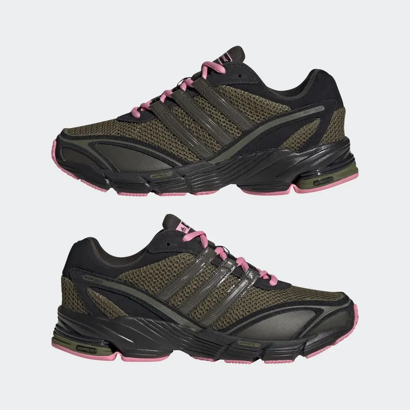 adidas Supernova Cushion 7 Core Black / Focus Olive / Bliss Pink (GW6863)