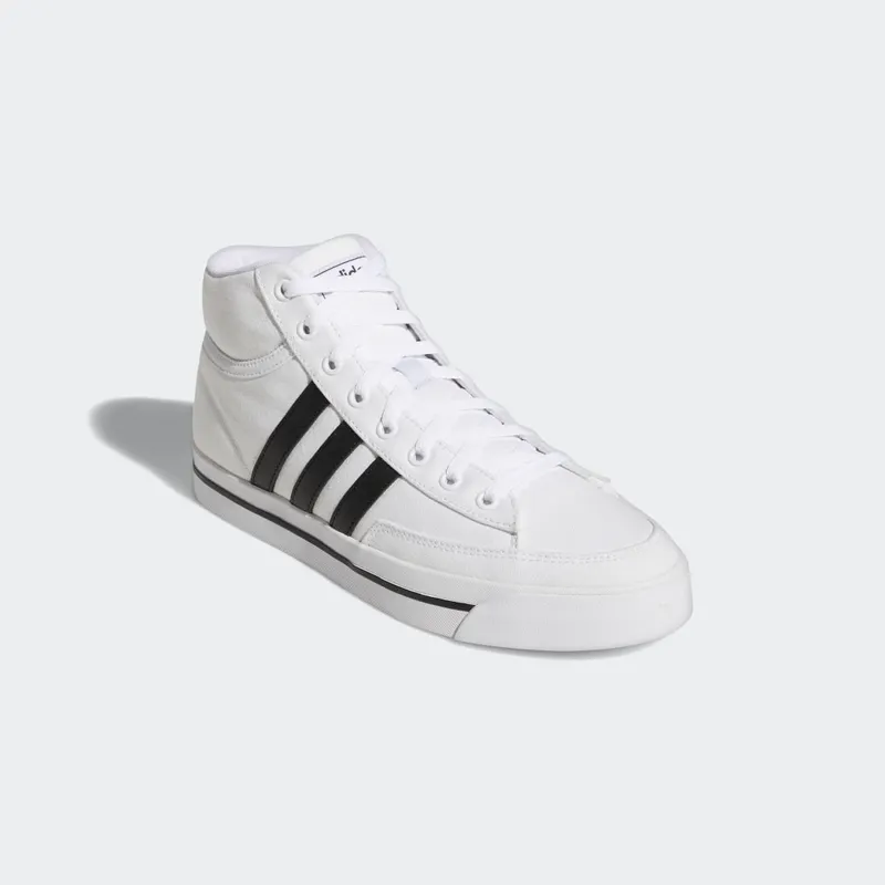 adidas Retrovulc Mid Canvas Skateboarding Cloud White / Core Black / Grey Two (GW8376)