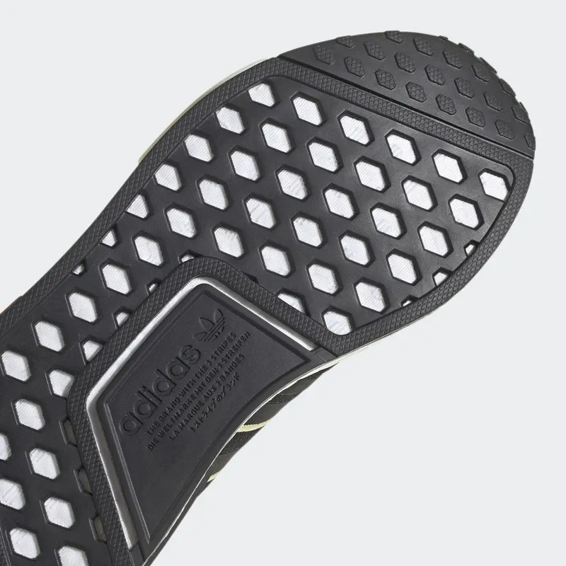 adidas NMD_R1 Thebe Magugu Core Black / Almost Yellow / Power Red (GX2074)