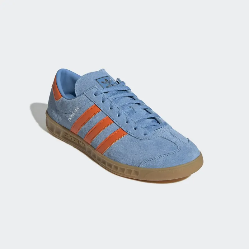 adidas Hamburg Light Blue / Orange / Silver Metallic (GX7223)