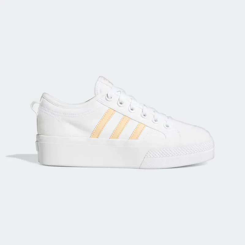 adidas Nizza Platform Cloud White / Pulse Amber / Clear Pink (GX6224)