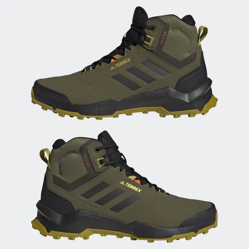 adidas Terrex AX4 Mid Beta COLD.RDY Hiking Focus Olive / Core Black / Pulse Olive (GY3158)