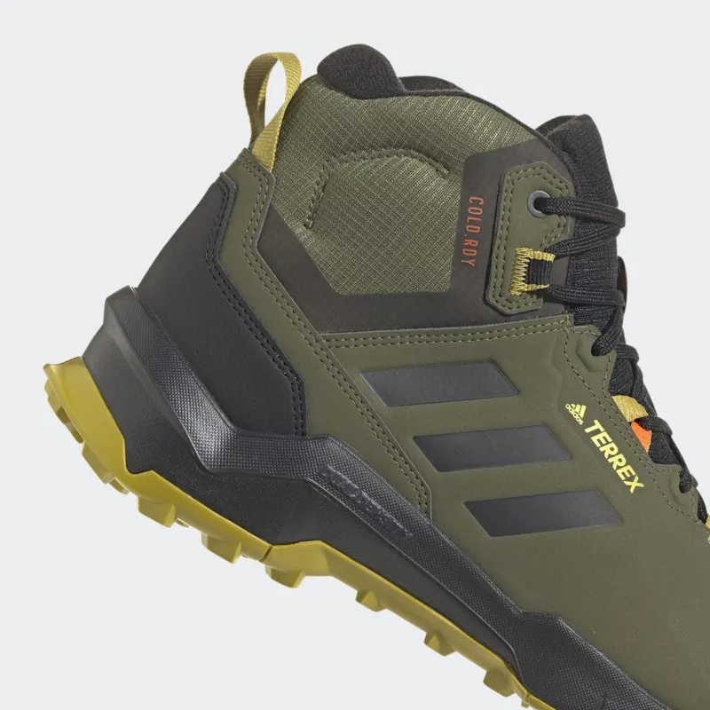 adidas Terrex AX4 Mid Beta COLD.RDY Hiking Focus Olive / Core Black / Pulse Olive (GY3158)