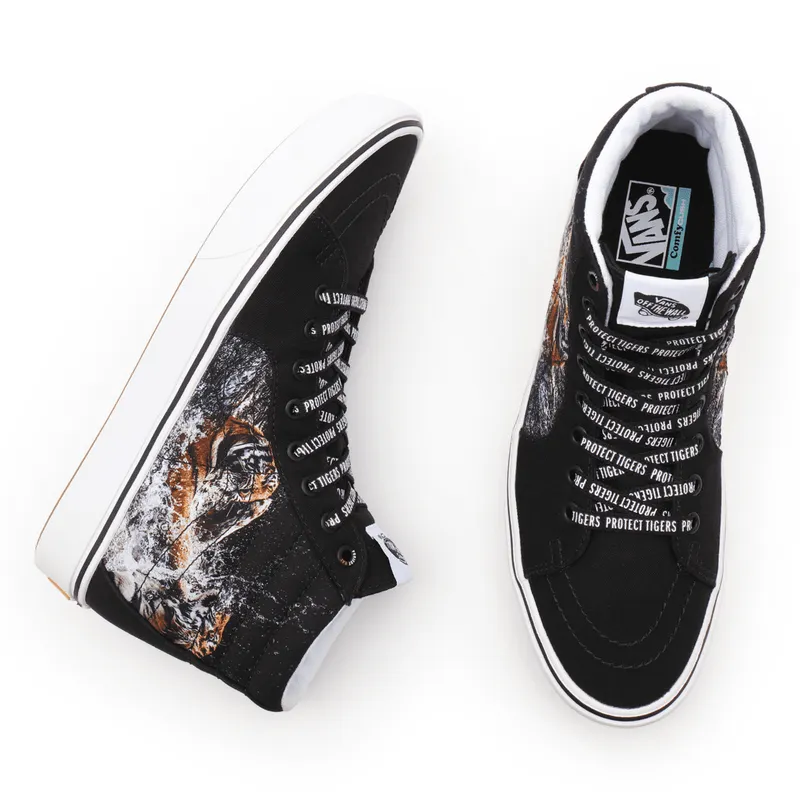 VANS Vans X Project Cat Comfycush Sk8-hi Zwart (VN0A3WMB9EF)