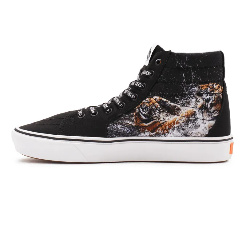 VANS Vans X Project Cat Comfycush Sk8-hi Zwart (VN0A3WMB9EF)