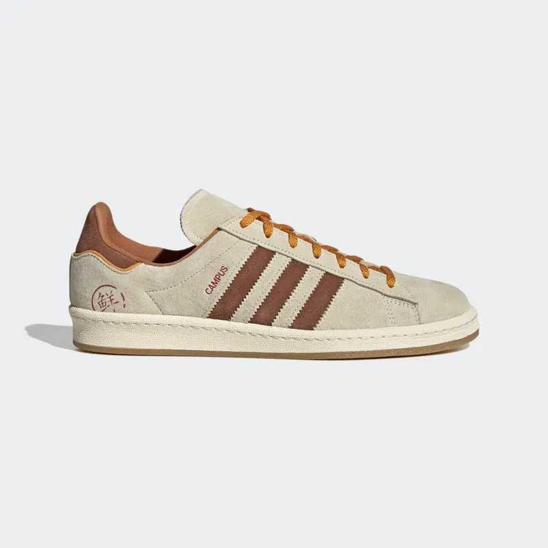 adidas Campus 80s Cream White / Auburn / Eqt Orange (GY4589)