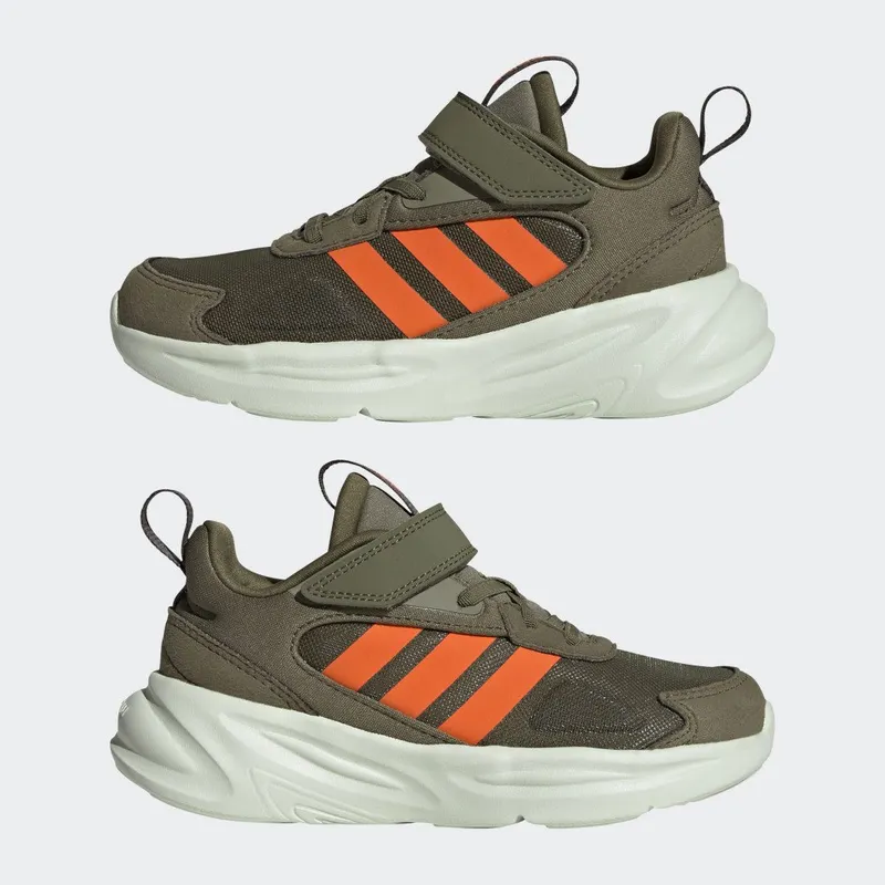 adidas Ozelle Running Lifestyle Focus Olive / Impact Orange / Linen Green (GY7112)