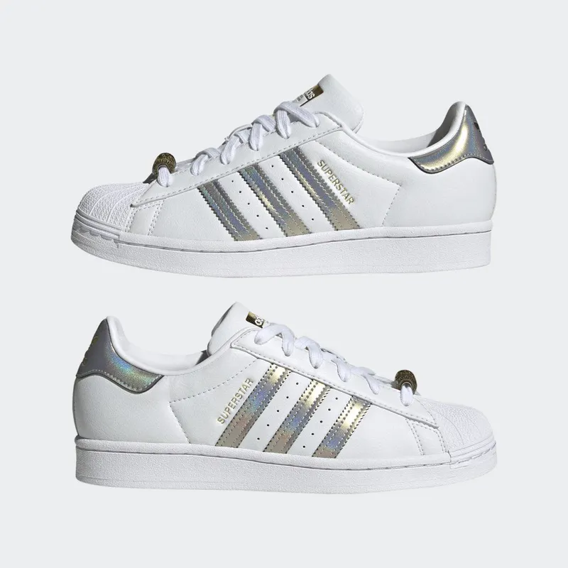 adidas Superstar Cloud White / Cloud White / Gold Metallic (GY9572)