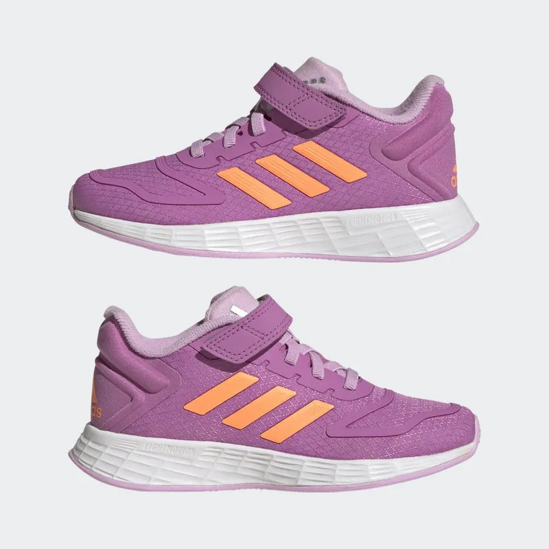 adidas Duramo 10 Lightmotion Sport Running Pulse Lilac / Beam Orange / Bliss Lilac (GZ1795)