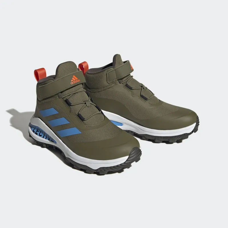 adidas Fortarun All Terrain Cloudfoam Sport Running Focus Olive / Pulse Blue / Shadow Olive (GZ2199)