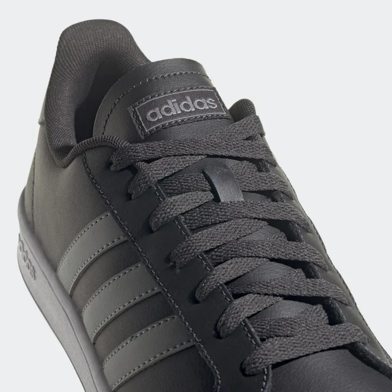 adidas Grand Court Carbon / Iron Metallic / Cloud White (H04547)
