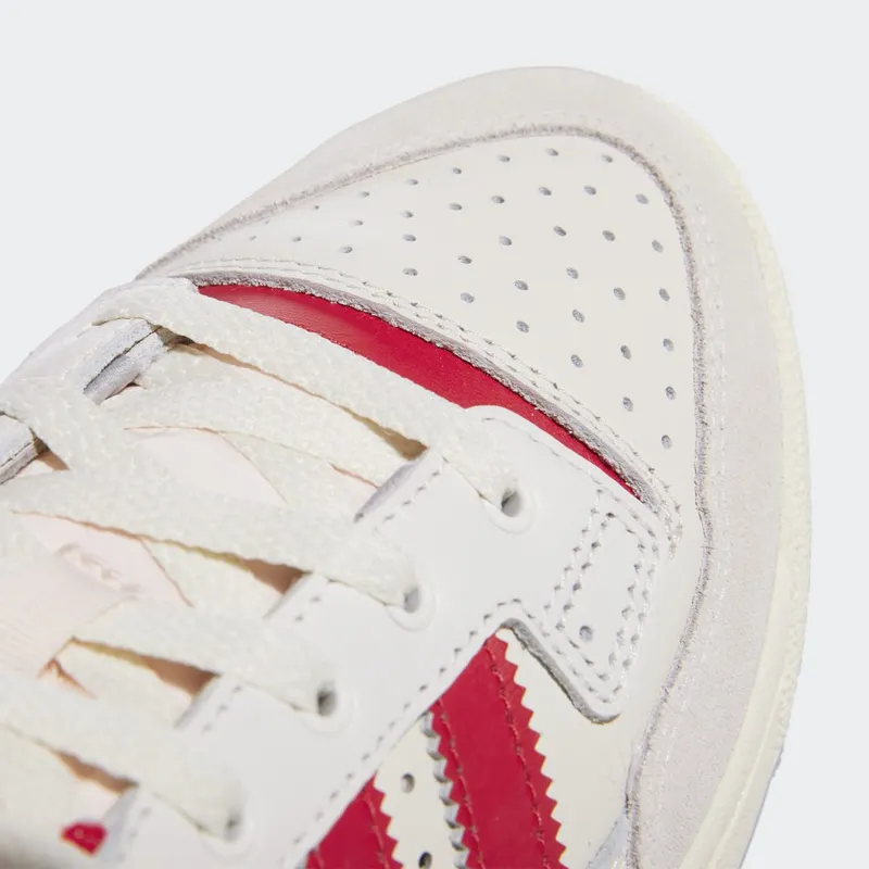 adidas Centennial 85 Low Cloud White / Scarlet / Cream White (HQ6278)