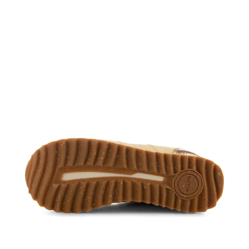 Woden Nora III Croco Heel Plateau Butter (WL1754 851)