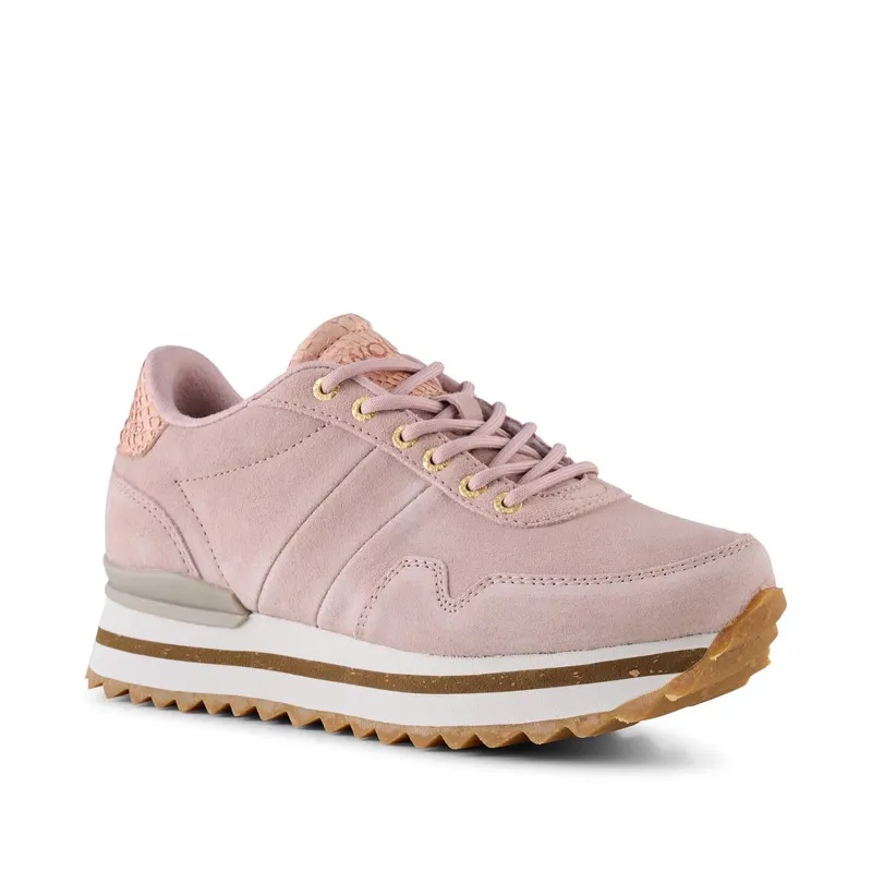 Woden Nora III Suede Plateau Dry Rose (WL1752 800)