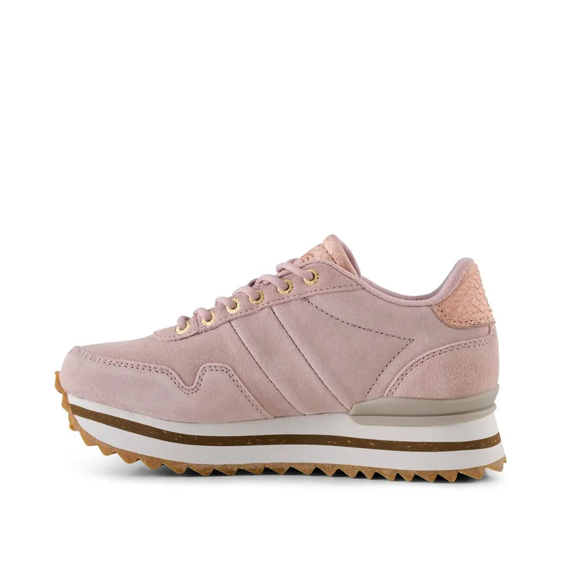 Woden Nora III Suede Plateau Dry Rose (WL1752 800)