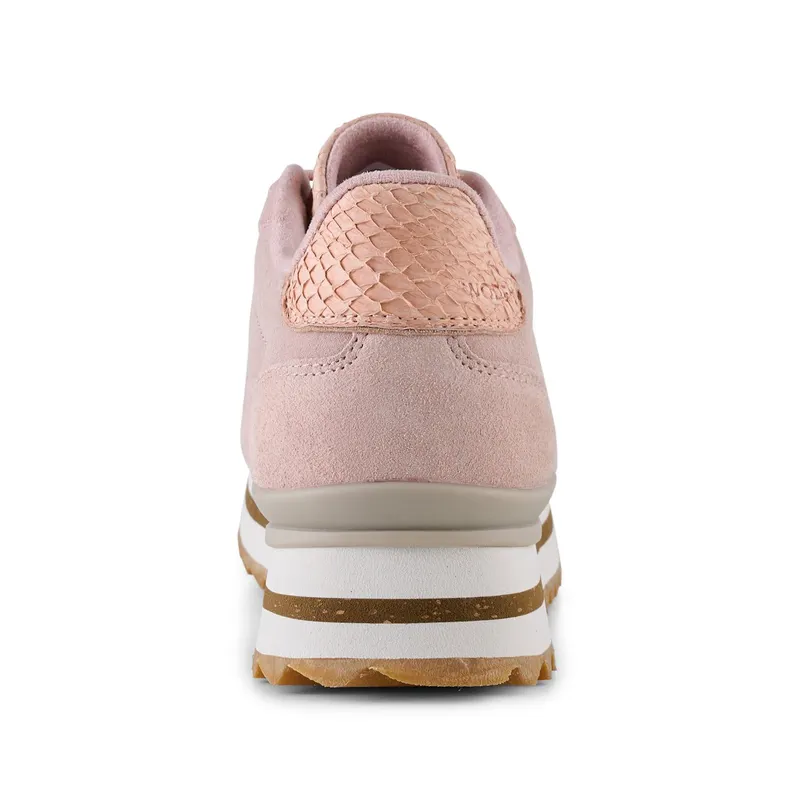 Woden Nora III Suede Plateau Dry Rose (WL1752 800)